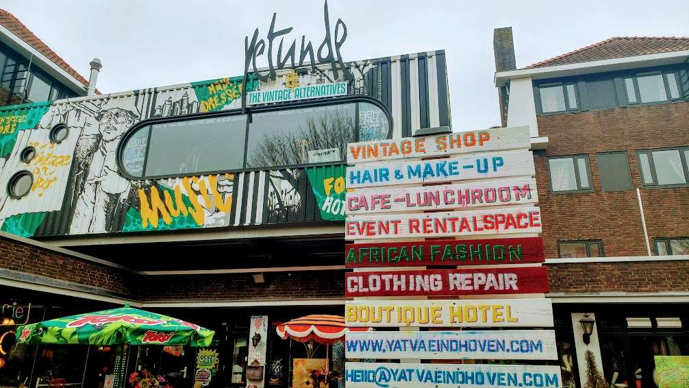 Woensel West district in Eindhoven