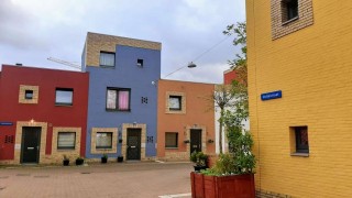 Woensel West district in Eindhoven