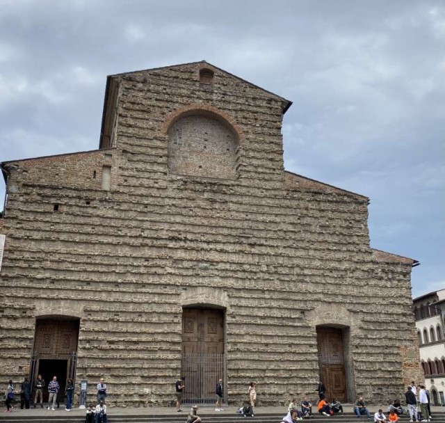 Basilica of San Lorenzo where some of the Medici Family is buried