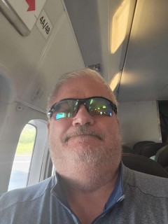 Selfie on a plane.